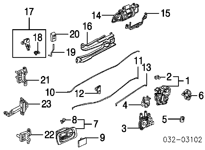  72655S5AA01 Honda