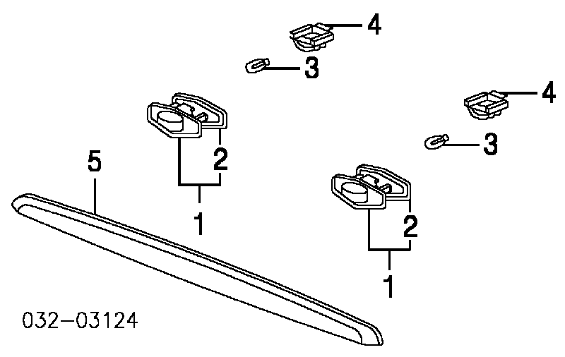 Фонарь подсветки заднего номера Honda Civic VIII седан (FD, FA) (2005 - 2013) цена, от 16.44 USD