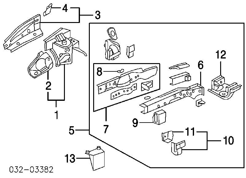  60928S5AJ00ZZ Honda