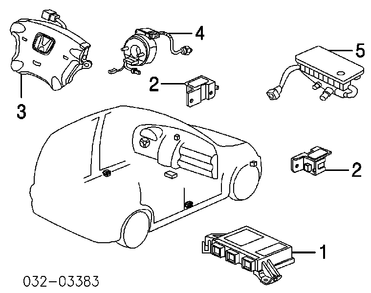  77900S5AA14 Honda