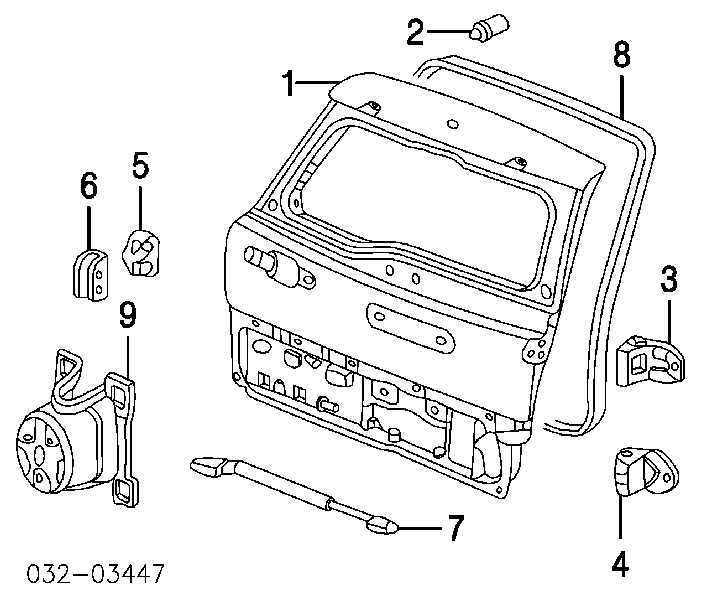 74825S9A003 Honda 