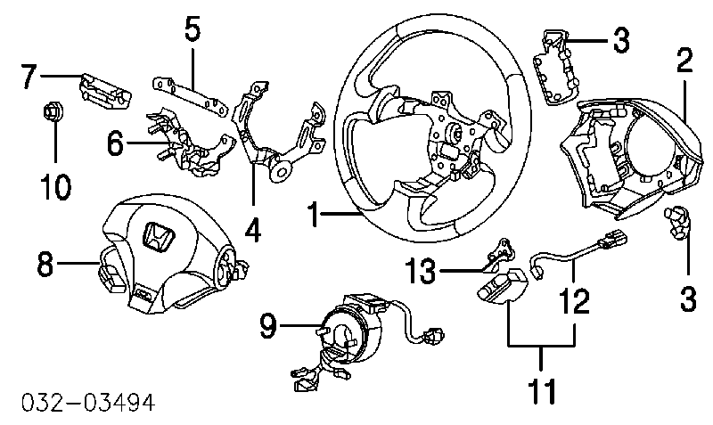 90163S04000 Honda 