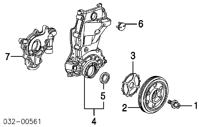 Tampão CBC/do bloco de cilindros para Honda Accord (CL, CM)