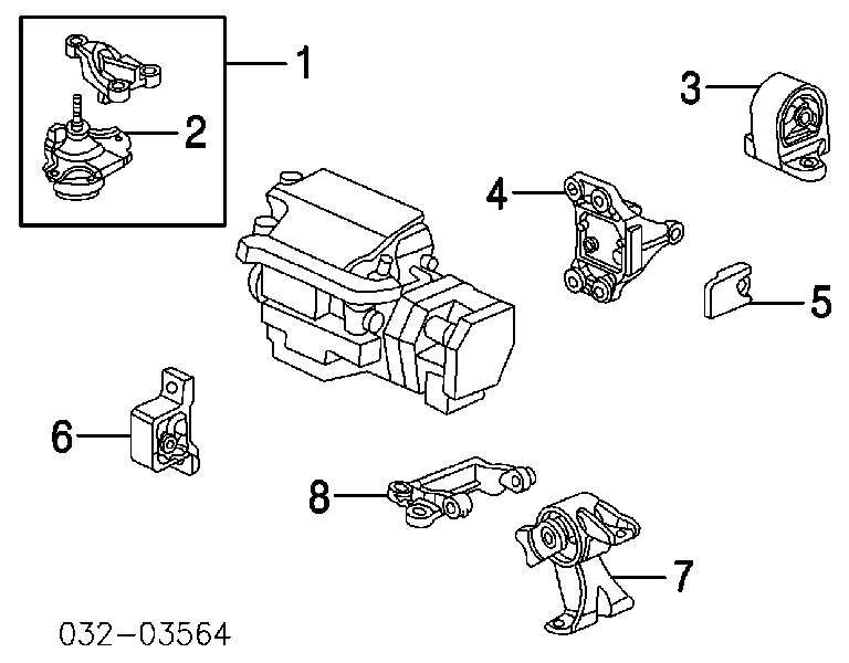  50820S5B013 Honda