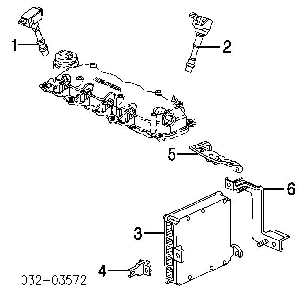 30521-RLB-003 Honda bobina de ignição