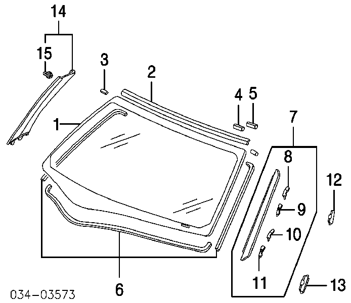  73152S5A003 Honda