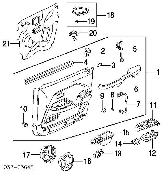 77205S0XA01 Honda 