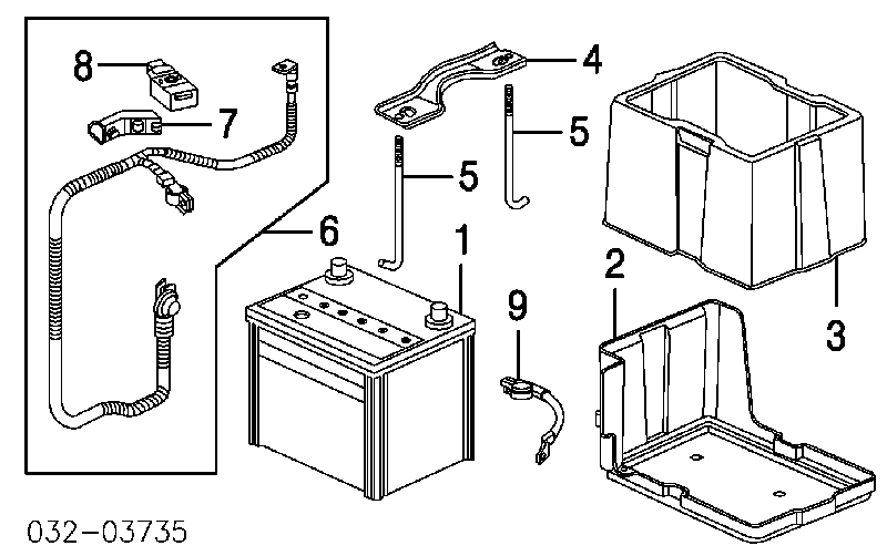 31513SP0010 Honda 