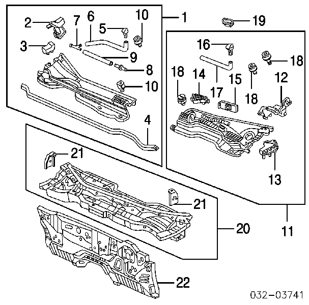  90603SX0003 Honda