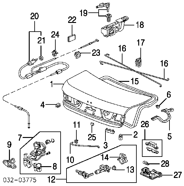 74822SW5003 Honda 