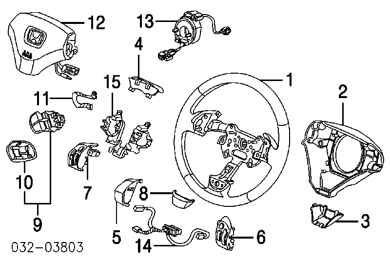  78501SDPA51ZA Honda