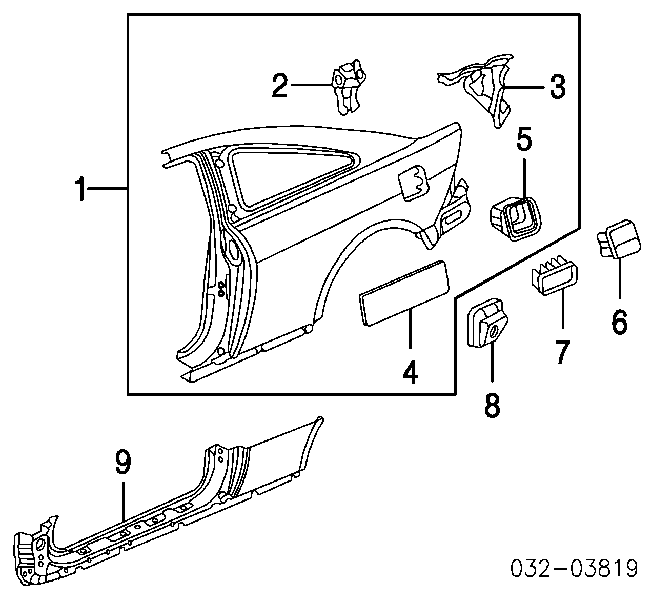  04646SDNA90ZZ Honda