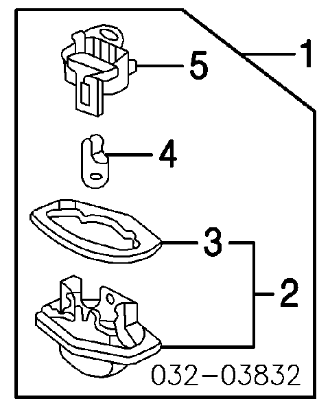 Фонарь подсветки заднего номера Honda 34104S0A013 цена, от 8.71 USD