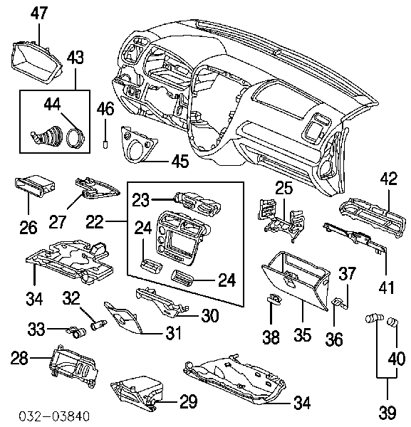  77540S6A003ZB Honda