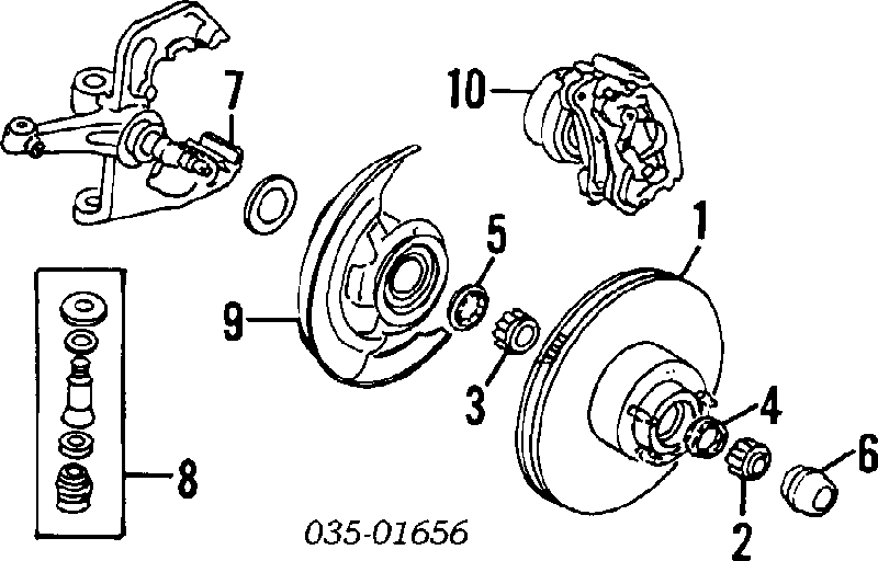 5C2Z3049AA Market (OEM) suporte de esfera superior