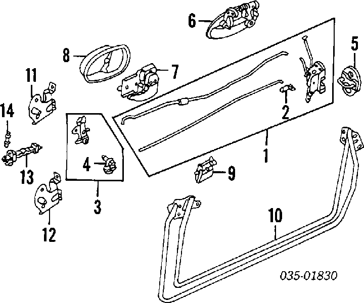 Válvula da porta de dreno para Mazda 3 (BK12)