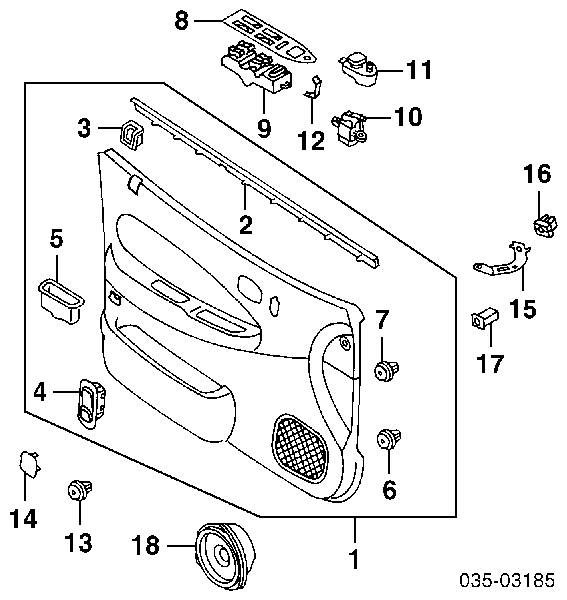  LB82684L6C00 Mazda