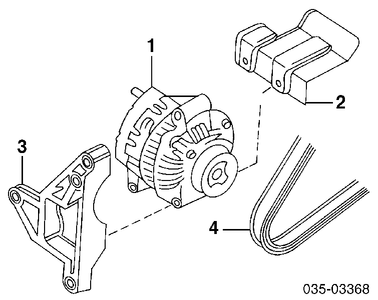 Gerador para Mazda MPV (LW)