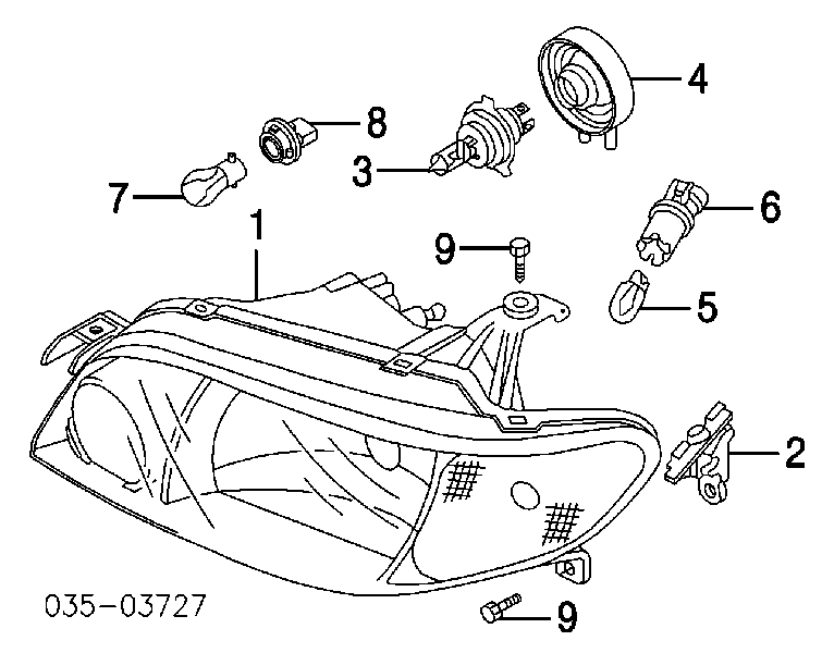  B25D510H8 Mazda