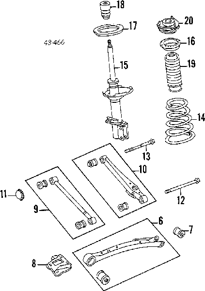  20362AA531 Subaru