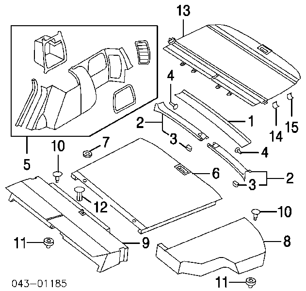 95022AC040ML Subaru 