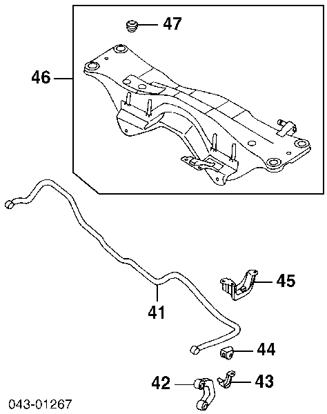  20520FA000 Subaru