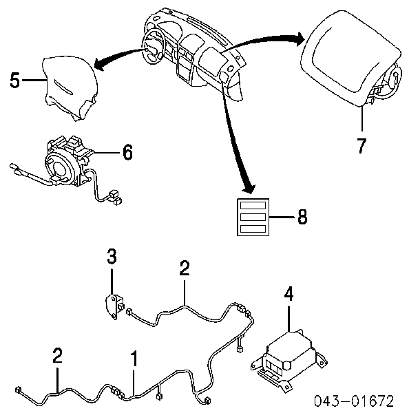  98221FC100 Subaru