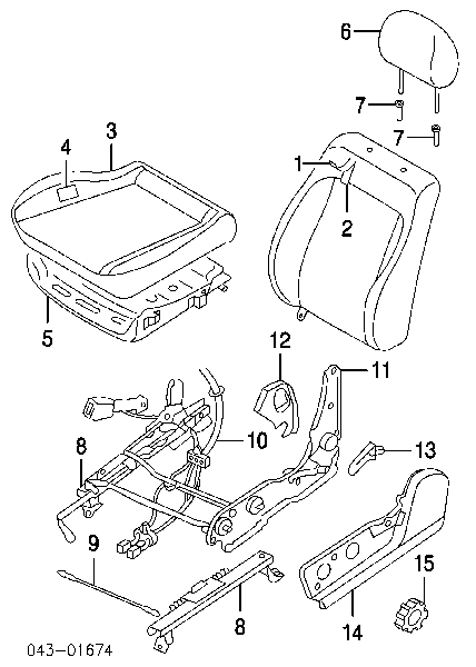  64120FC090 Subaru