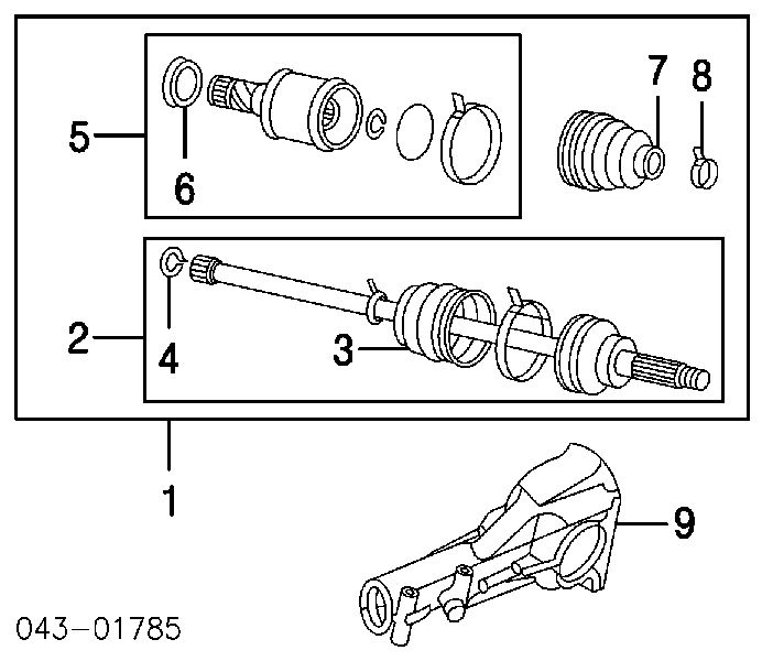  27011AA333 Subaru