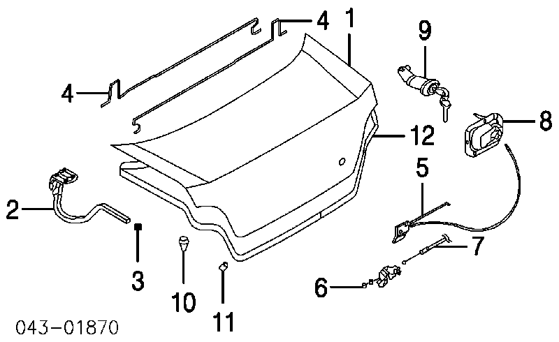  57509FE013 Subaru