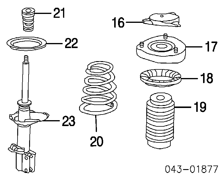 20360FE850 Subaru 