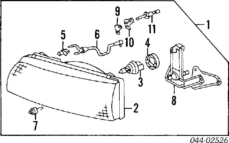 ADT31501 Blue Print lâmpada