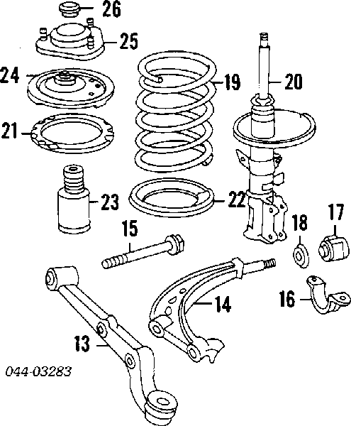 Буфер-отбойник амортизатора переднего + пыльник Toyota 4830428020 цена, от 4.20 USD