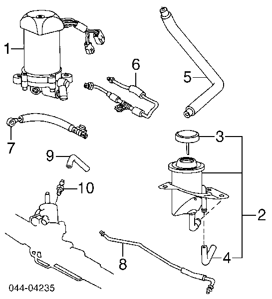 4431017011 Toyota ГУР руля