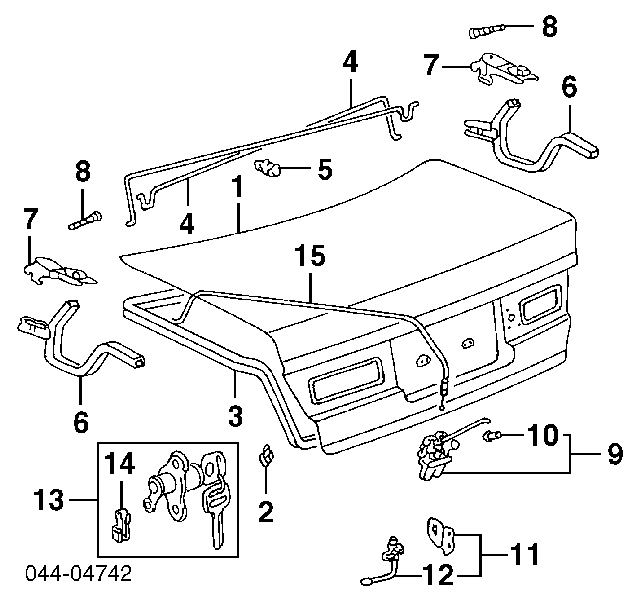 64607AA020 Toyota 