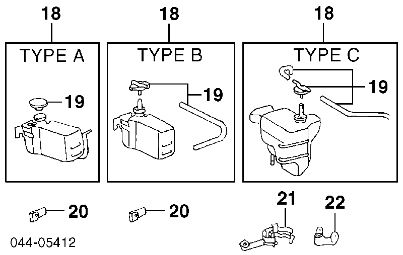 1647020020 Toyota бачок