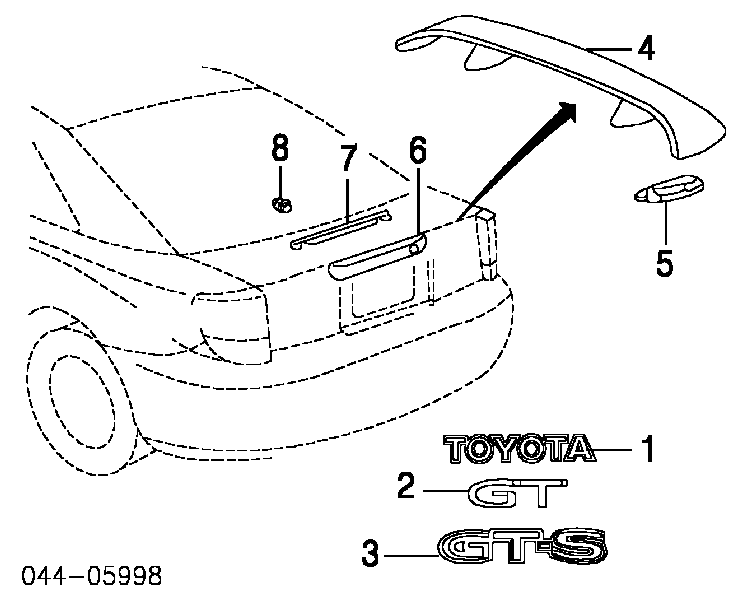 7681120090B0 Toyota 