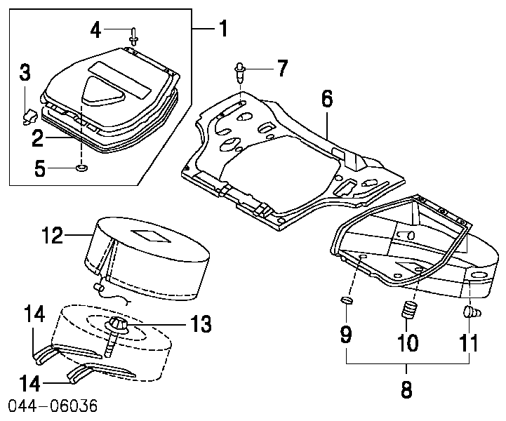 9046707076 Toyota cápsula (prendedor de fixação do forro do pára-choque do pára-lama dianteiro)