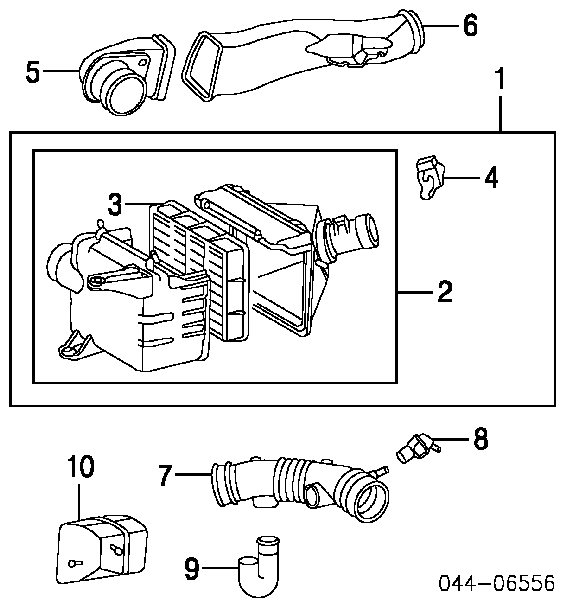 1780146060 Toyota filtro de ar