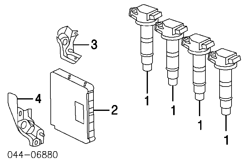 IC0104 Avantech bobina de ignição