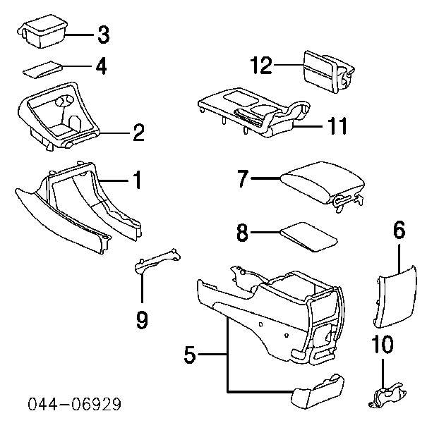  58804AA060 Toyota