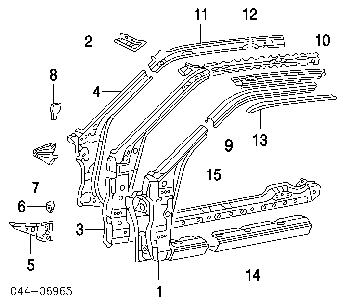 6116806010 Toyota 