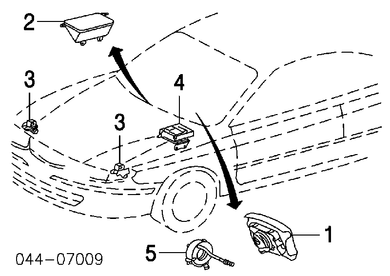 843060C010 Toyota Кольцо подушки безопасности