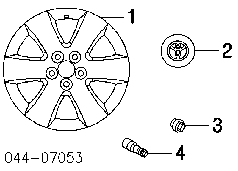 42603AB020 Toyota 