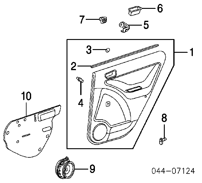  84231AA030 Toyota