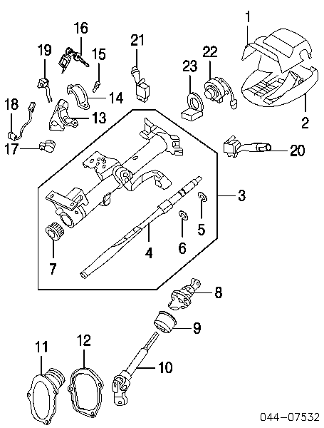 Anel de travagem de rolamento do semieixo traseiro para Toyota Tercel (AL25)