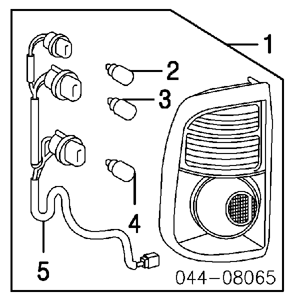 Лампочка 9098115011 Toyota