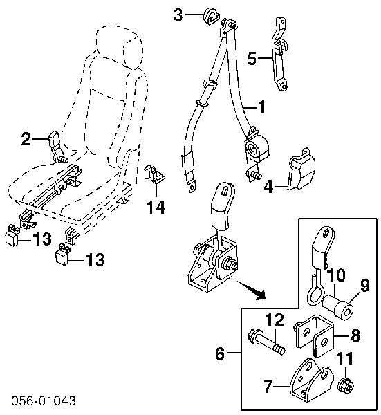  DK911802100 Дорожная Карта