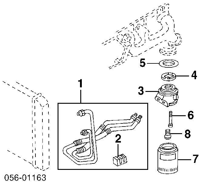 Масляный фильтр 8251713770 Isuzu