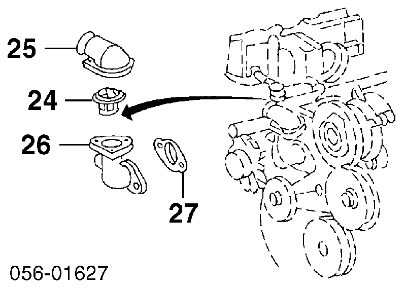 Термостат 8125633350 Isuzu